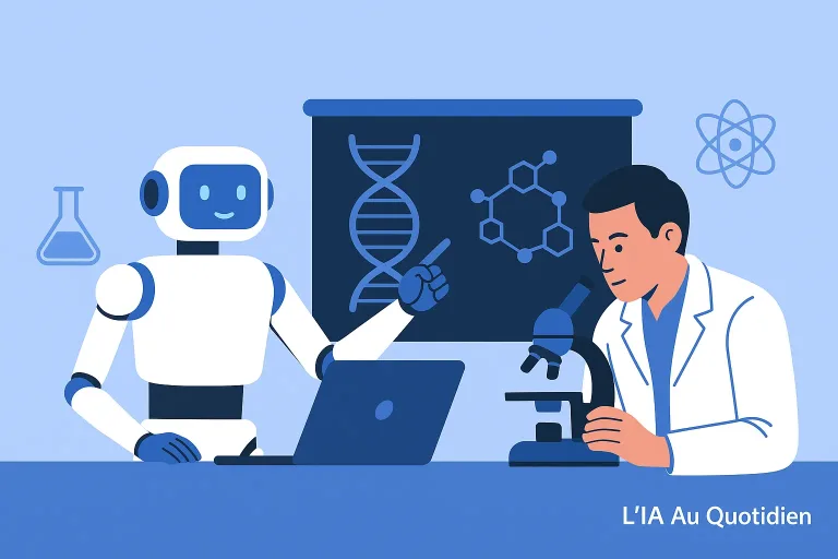L'IA l'agent scientifique et l'assistant des chercheurs